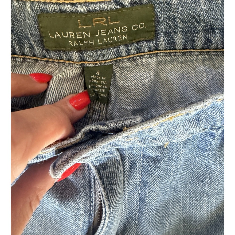 Ralph Lauren Jeans Women's Size 4 Light Wash Soft Denim